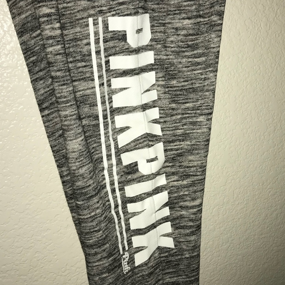 😍 PINK slim Gray Joggers